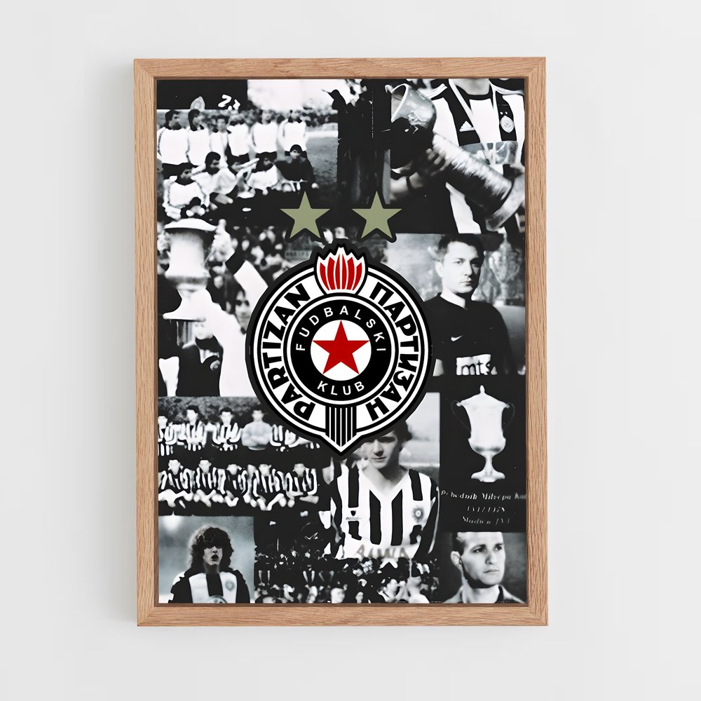 Poster Partizan Grooves – affiche Basketball (vue 4)